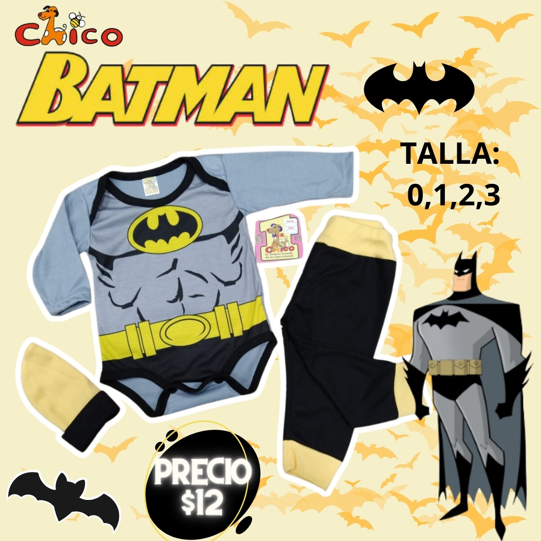 Batman de bebe